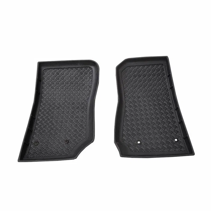 59-0114 – PARAMOUNT Floor Liner, Black Direct Fit Cross Hatch Design Thermo Polyolefin 2 Piece